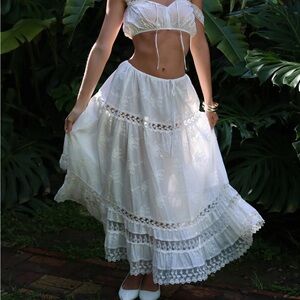 Fairy Dust Maxi Skirt size small Adeirlina